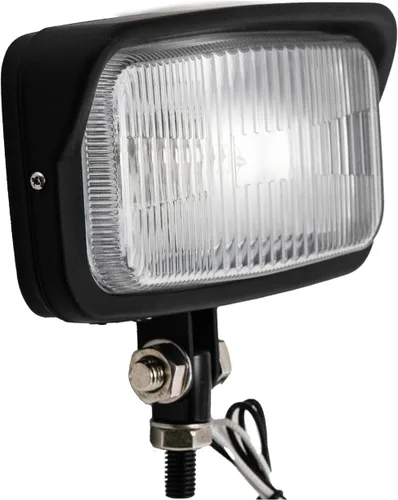 Vista 9 de FATECIM Vintage motocicleta cuadrado faro retro cabeza luz lámpara ámbar lente con visera universal para Harley Cruiser Bobber Chopper Yamaha Honda