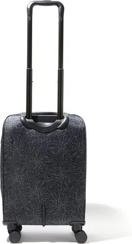 Vista 3 de Baggallini Carry-on de 4 ruedas para mujer, Estampado De Flor De Mediano
