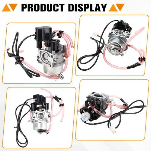 Vista 4 de Carburador para generador inversor Predator de 3500 vatios 63584/Honda EU3000i Generador Reemplazar 16100ZL0D66 16100ZL0D65 16100Z0VD12