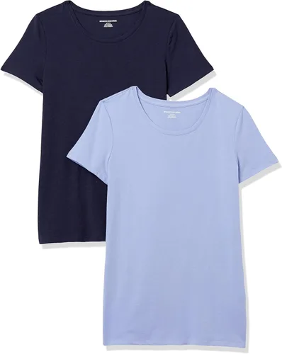 Vista 424 de Amazon Essentials Women's Regular-Fit Short-Sleeve Crewneck T-Shirt