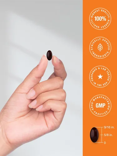 Vista 7 de Horbäach Vitamina K2 MK7 100mcg 250 cápsulas blandas Suplemento sin OMG, sin gluten