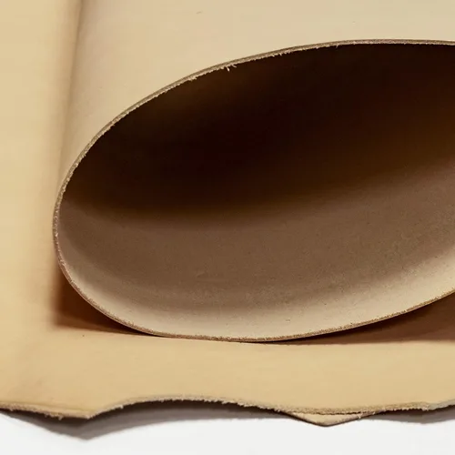 Vista 8 de Realeather Veg Tan Tooling Leather - Paquete variado de cuero para manualidades, cuatro hojas de 8.5" x 11" (3-4oz, 4-5oz, 5-6oz, 7-8oz), natural
