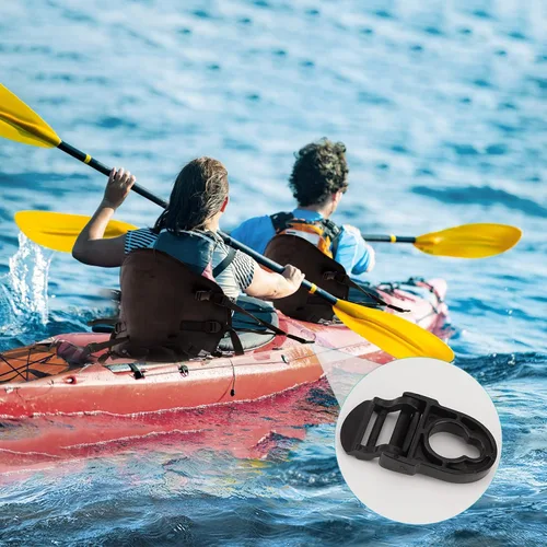 Vista 7 de Kit de reparación de asiento de kayak para correa de asiento de emoción de por vida, clips y ganchos para ajuste