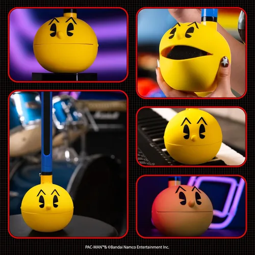 Vista 7 de Otamatone Deluxe PAC-MAN Sintetizador Electrónico Instrumento Musical