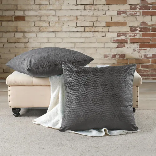 Vista 32 de Home Soft Things Ikat - Fundas de almohada de terciopelo de 2 piezas, 14 x 26 pulgadas, aguacate, funda de almohada decorativa lumbar sólida