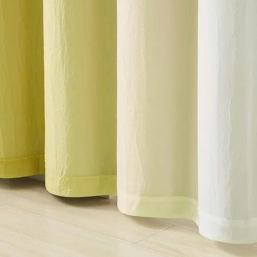 Vista 6 de Cortinas opacas blancas para ventana de habitación de niños, 95 pulgadas de largo, mezcla y combinación, paneles de cortina de doble capa