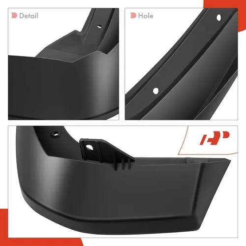 Vista 7 de A-Premium Juego de 4 piezas guardabarros protectores contra salpicaduras guardafangos con kits de hardware compatibles con Honda Ridgeline