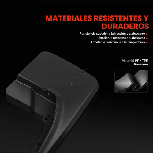 Vista 4 de A-Premium 4 piezas de guardabarros compatibles con vehículos Dodge, Ram - Ram 1500 2009-2010 2500 3500 2010, 1500 2500 3500 2011-2016