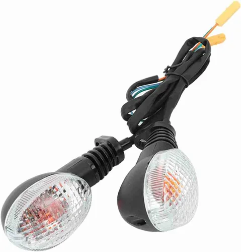 Vista 2 de Señales de giro LED para motocicleta, indicadores de giro LED de 2 piezas compatibles con 250 250R