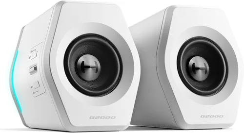 Vista 8 de Edifier G2000 Altavoces RGB para Juegos, 32W de Potencia Máxima, Diseño Compacto para PC/PS4/Escritorio, Bluetooth 5.1, AUX de 3.5mm, Modos