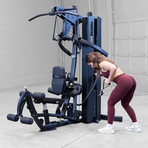Vista 4 de Body-Solid F600-3 Fusion 600 Entrenador personal con brazo de prensa biangular 310 libras