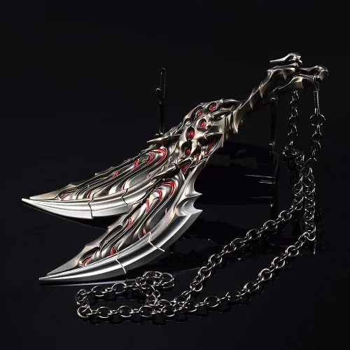 Vista 9 de Superbuybox Cuchillo de Valorant, figuras de acción de artes marciales, colección de juegos, llavero, decoración de escritorio, mochila, colgante