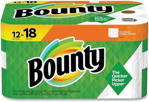 Vista 10 de Bounty Select-a-Size - Toallas de papel, color blanco, 12 rollos (paquete de 1)