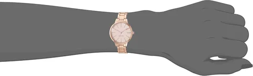 Vista 5 de Nine West Womens Crystal Accented Bracelet Watch