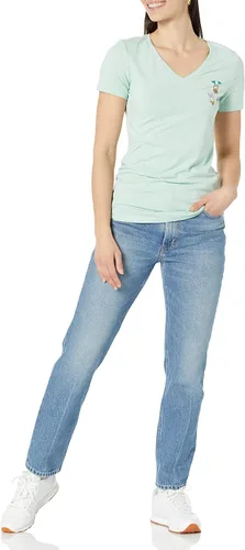 Vista 5 de Tienda Essentials Women's Classic-Fit Short-Sleeve V-Neck T-Shirt, Pack of 2