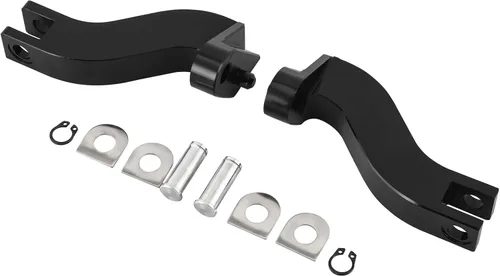 Vista 3 de TCT-MOTORPARTS Kit de montaje de clavija de pie trasero de 0.394 in para Harley Road King FLHR 1995-2025; Ultra Limited FLHTK CVO Limited FLHTKSE