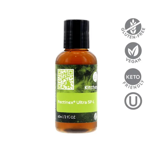 Vista 2 de Pectinex Ultra SP-L Puro Certificado Sin Gluten, Vegano y Kosher por OU – 60 ml / 2 fl oz