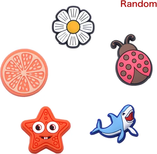 Vista 4 de Paquete de dijes para zapatos accesorios encantadores para decoración para niños niñas niños adultos hombres mujeres regalos de cumpleaños