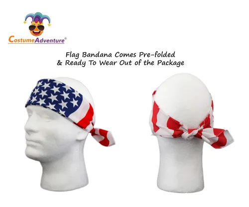 Vista 4 de Peluca hippie trenzada para hombre, peluca gris con diadema de bandera estadounidense, hippie, peluca hippie de los años 60, peluca hippie
