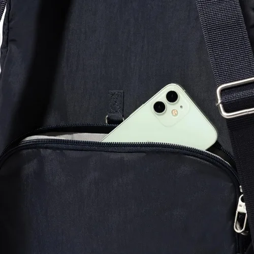 Vista 6 de Baggallini Mochila de vacaciones antirrobo, Azul marino francés