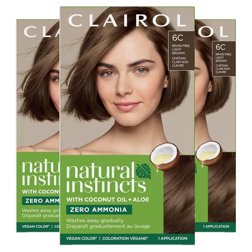 Vista 51 de Clairol Natural Instincts - Tinte semipermanente para el cabello, color negro 2, paquete de 1 unidad