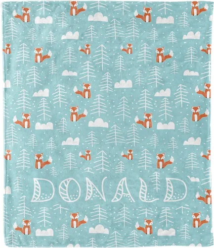 Vista 14 de Manta personalizada con nombre para niños, niños, niñas, regalo de familia, amigos, familiares para cumpleaños, día del niño, Navidad, manta