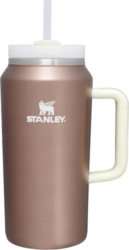 Vista 29 de STANLEY Quencher H2.0 Vaso Térmico con Asa y Pajita 64 oz Tapa Flowstate de 3 Posiciones Gran Capacidad para Viajes y Deportes Vaso de Acero