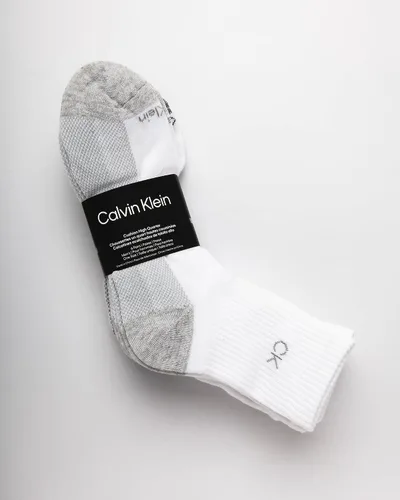 Vista 19 de Calvin Klein Calcetines deportivos acolchados de corte alto para hombre (paquete de 6)