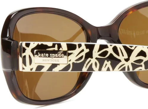 Vista 4 de Kate Spade New York Akira - Gafas de sol rectangulares polarizadas para mujer