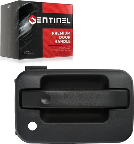Vista 7 de Manija de puerta delantera izquierda del conductor para exterior y exterior, compatible con Ford F-150 2004-2008 Lobo 2004-2008, Lincoln Mark LT