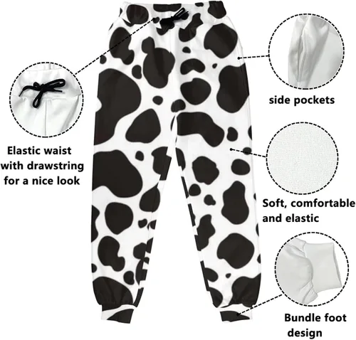 Vista 3 de Coloranimal Pantalones deportivos de yoga para mujer con bolsillo lateral y cordón ajustable, notas musicales