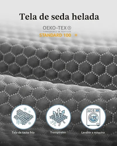 Vista 6 de HSA/FSA Almohada de camping, almohada CPAP de espuma viscoelástica plegable Gris Oscuro