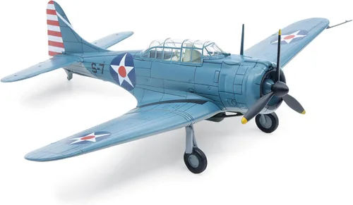 Vista 3 de Collections Etc Escala coleccionable de fundición a presión modelo Douglas Dauntless US Warbird