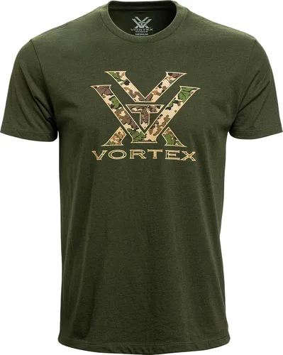 Vista 15 de Vortex Camisetas de Manga Corta con Logo Core para Hombre Coyote Heather Camo