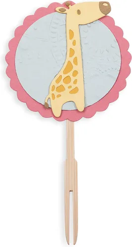 Vista 10 de Sizzix Thinlits - Juego de troqueles de animales de la selva bebé, 9 unidades, talla única, multicolor, 9 piezas