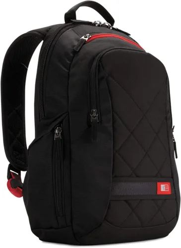 Vista 2 de Case Logic DLBP-114 Mochila para computadora portable de 14 pulgadas, Negro