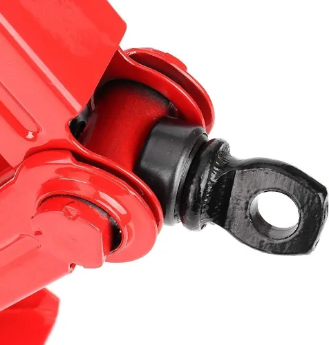 Vista 5 de Aramox Scissor Jack, Coche Automotriz Scissor Jack Emergencia Crank Stand Tool Rojo