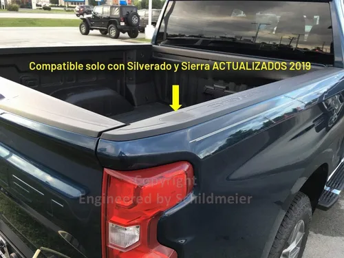 Vista 2 de Fundas de bolsillo para estacas para Silverado/Sierra 2019 y posteriores (Juego de 2) NO impresas en 3D