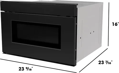 Vista 24 de SHARP SMD2479MB Horno Microondas Inteligente tipo Cajón con Easy Wave Open, 24 pulgadas, 1.2 Pies Cúbicos, 950 Vatios, Panel de Control Táctil