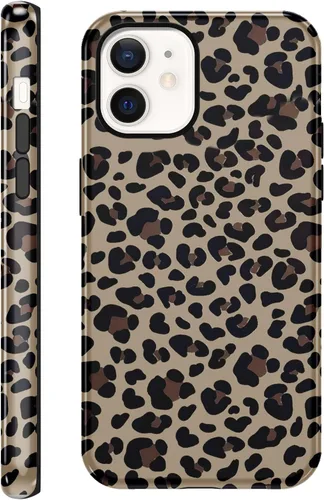 Vista 17 de Funda de teléfono con estampado de guepardo para iPhone 7/8/SE 2020/2022 de 4.7 pulgadas, funda de lujo con diseño de leopardo marrón coqueta a