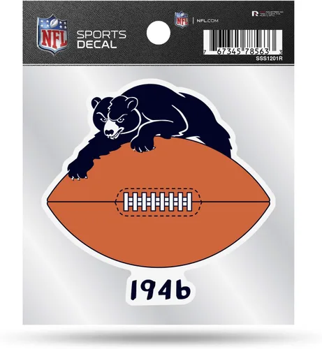 Vista 14 de Rico Industries NFL unisex-adult NFL Retro 4x4 Decal