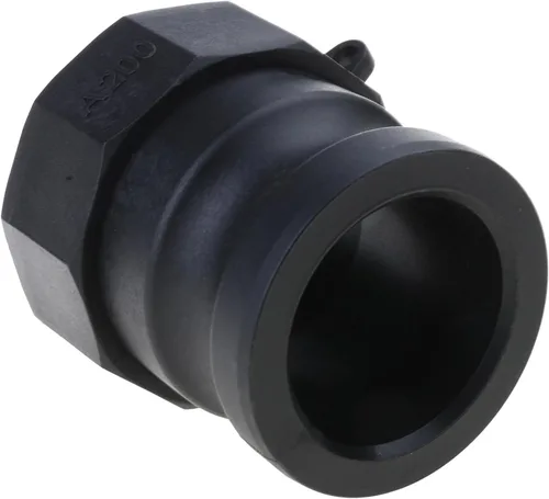 Vista 9 de Food Grade IBC Adapter Water Hose Connector 2 Inch Male Camlock X 2 Inch Female NPT for Replacement Tank Coupling
