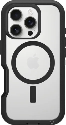 Vista 27 de OtterBox Funda transparente para iPhone 16 Defender Series XT - Azul claro