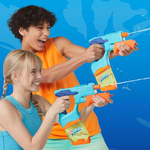 Vista 9 de Nerf Super Soaker Dunk-Fill - Paquete de 2, 2 pistolas de agua, tanques de llenado instantáneo fácil, simplemente sumerge y listo, tanques de 10.1