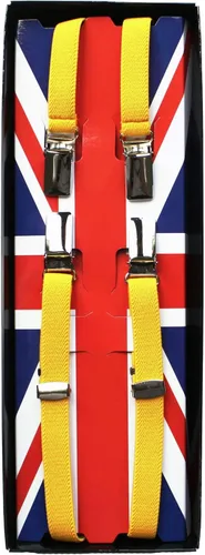 Vista 2 de Warrior Clothing England Classic - Tirantes elásticos estrechos y delgados de 12