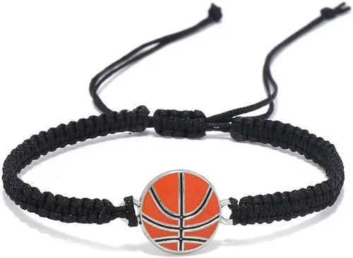Vista 20 de Pulsera de fútbol, fútbol, baloncesto, béisbol, regalos para mujeres y hombres, regalos de cumpleaños, graduación para amantes del deporte, pulseras
