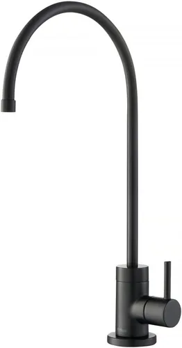 Vista 24 de KRAUS Oletto - Grifo de barra de cocina de un solo mango con ensamble de montaje superior QuickDock en latón cepillado, KPF-2600BB