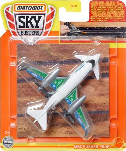 Vista 6 de Matchbox Sky Busters Twin Engine Blaze Buster 70 Años
