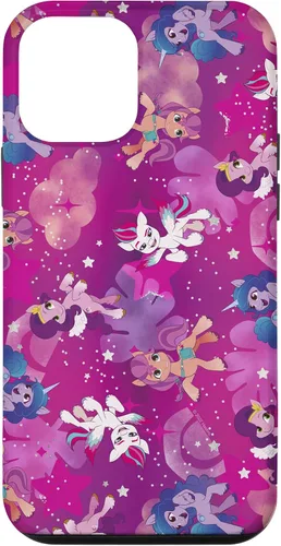 Vista 16 de My Little Pony: Una nueva generación Pink Group Pony Pattern V3 Funda para iPhone 17