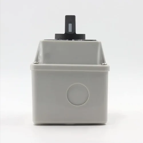 Vista 3 de Interruptor selector de cambio universal, con caja impermeable, 3 posiciones 12 terminales, interruptor de transferencia de energía, generadores